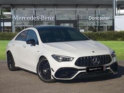 White Used 2022 Mercedes CLA45 AMG Coupe | £41,995 (Fair price)