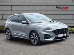 Silver Used 2022 Ford Kuga ST-Line X SUV | £20,495 (Fair price)