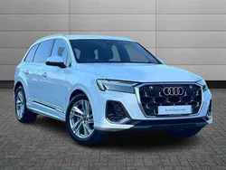 White Used 2024 Audi Q7 S-Line SUV | £54,341 (Fair price)