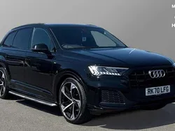 Black Used 2020 Audi Q7 Black Edition SUV | £36,843 (Fair price)