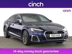 Blue Used 2021 Audi A5 Comfort Coupe | £23,089 (Good price)