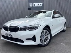 White Used 2021 BMW 330e Comfort Edition Sedan | £14,595 (Super price)