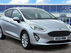 Silver Used 2021 Ford Fiesta Titanium Hatchback | £10,895 (Good price)