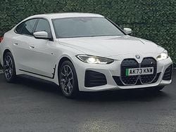 White Used 2023 BMW i4 M Sport Sedan | £30,998 (Fair price)