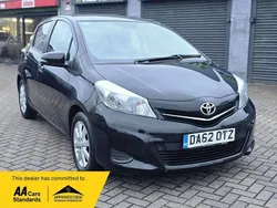 Black Used 2012 Toyota Yaris Multidrive S Hatchback | £4,795 (Fair price)