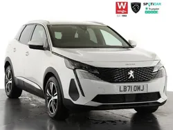 White Used 2022 Peugeot 3008 Allure Premium Hatchback | £18,499 (Fair price)