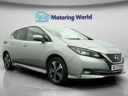 Silver Used 2021 Nissan Leaf Tekna Hatchback | £11,200 (Fair price)