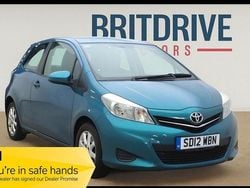 Turquoise Used 2012 Toyota Yaris Hatchback | £3,799 (Fair price)