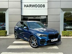 Blue Used 2022 BMW X5 M Sport SUV | £46,490 (Good price)