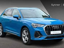 Blue Used 2022 Audi Q3 S-Line SUV | £28,500 (Good price)