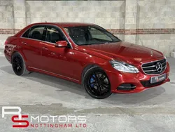 Red Used 2014 Mercedes E300 SE Sedan | £9,990 (Fair price)