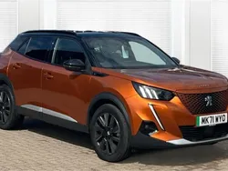 Orange Used 2021 Peugeot e-2008 Premium SUV | £13,889 (Fair price)