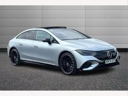 Silver Used 2024 Mercedes EQE350 AMG line Sedan | £49,150 (Expensive)