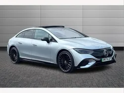 Silver Used 2024 Mercedes EQE350 AMG line Sedan | £54,250