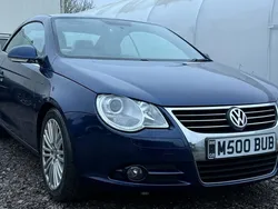 Blue Used 2007 VW Eos Sport Cabriolet | £1,699 (Super price)