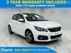 White Used 2018 Peugeot 308 Allure Hatchback | £7,295 (Fair price)