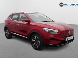 Red Used 2022 MG ZS Trophy Connect Sedan | £17,699 (Fair price)