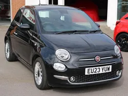 Black Used 2023 Fiat 500 S Hatchback | £9,505 (Fair price)