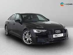 Black Used 2021 Audi A6 Black Edition Sedan | £22,975 (Fair price)