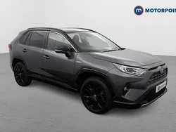 Grey/black Used 2021 Toyota RAV4 Hybrid SUV | £25,549 (Fair price)
