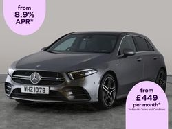 Grey Used 2019 Mercedes A35 AMG Premium Plus Hatchback | £25,225 (Good price)