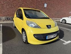 Yellow Used 2007 Peugeot 107 Hatchback | £1,300 (Good price)