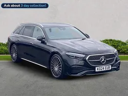 Black Used 2024 Mercedes E300 AMG Line Premium Plus Estate | £52,951 (Good price)