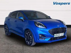 Blue Used 2022 Ford Puma Gen-E ST-Line X SUV | £15,895 (Fair price)
