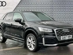 Black Used 2017 Audi Q2 S-Line SUV | £14,478 (Fair price)