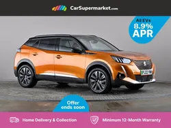 Orange Used 2022 Peugeot e-2008 Premium SUV | £13,997 (A bit pricey)