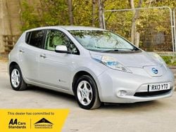 Silver Used 2013 Nissan Leaf Hatchback | £2,995 (Fair price)