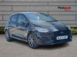 Agate black premium colour Used 2023 Ford Fiesta ST-Line Hatchback | £14,495 (Fair price)
