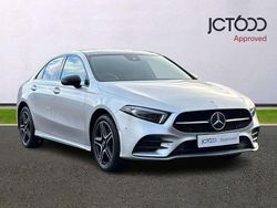 Silver Used 2021 Mercedes A250 AMG Line Premium Plus Sedan | £21,608 (Fair price)
