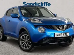Colour Used 2018 Nissan Juke Tekna SUV | £8,420 (Fair price)