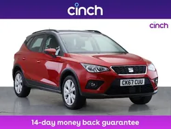 Red Used 2017 Seat Arona SE Technology SUV | £11,299 (Fair price)