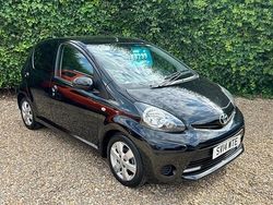 Black Used 2014 Toyota Aygo Style Hatchback | £4,099 (Good price)