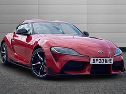 Red Used 2020 Toyota Supra Coupe | £40,995 (Fair price)