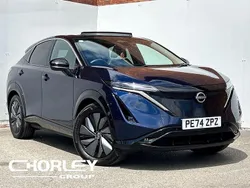 Blue Used 2024 Nissan Ariya Advance SUV | £29,118 (Good price)