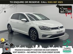 White Used 2020 VW Golf VII Edition Hatchback | £14,270 (Fair price)