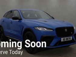 Ultra blue Used 2022 Jaguar F-Pace SVR SUV | £57,995