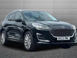 Black Used 2022 Ford Kuga Vignale SUV | £23,190 (A bit pricey)
