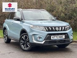 Blue Used 2022 Suzuki Vitara SZ5 Hatchback | £18,295 (Fair price)