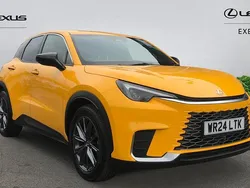 Passionate yellow Used 2024 Lexus LBX SUV | £29,890 (Fair price)