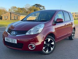 Red Used 2012 Nissan Note N-TEC MPV | £3,495 (Good price)