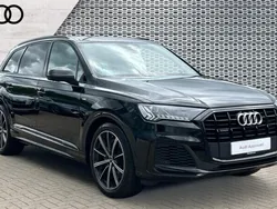 Black Used 2021 Audi Q7 Black Edition SUV | £42,120 (Fair price)