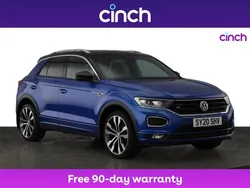 Blue Used 2020 VW T-Roc R-line SUV | £19,999 (Fair price)