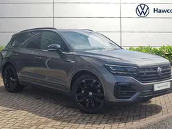 Grey Used 2022 VW Touareg Black Edition SUV | £42,995 (Fair price)