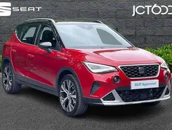 Red Used 2024 Seat Arona Xperience Lux SUV | £20,149 (A bit pricey)