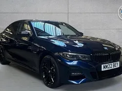 Blue Used 2022 BMW 330e M Sport | £29,310 (Fair price)