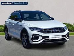 White Used 2022 VW T-Roc R-line SUV | £24,602 (Fair price)